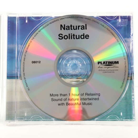 Natural Solitude: Soothing Sounds for Body & Soul (CD, 2000, Platinum) w Music - Picture 5 of 6